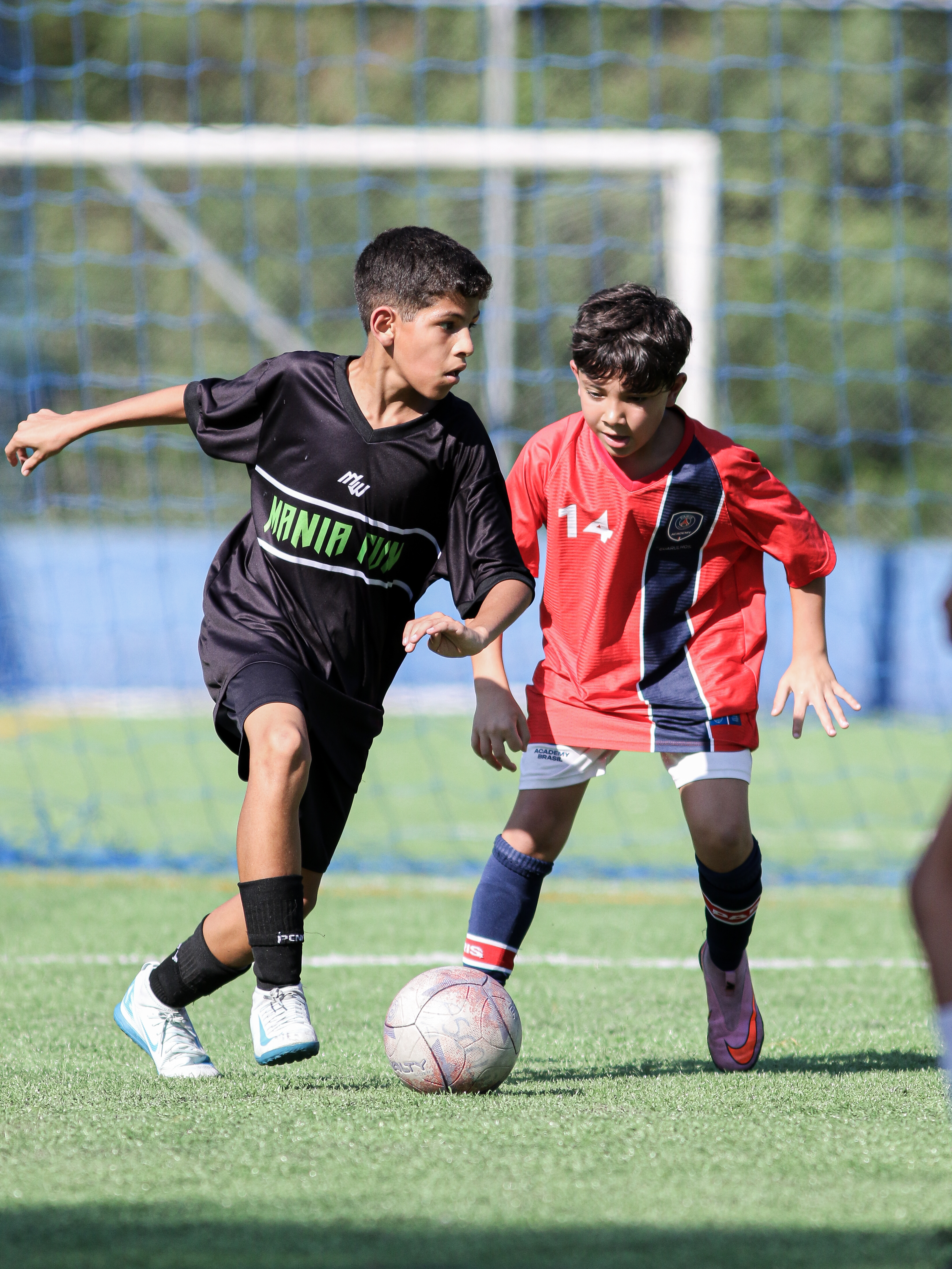 Alunos da categoria 03 em treino