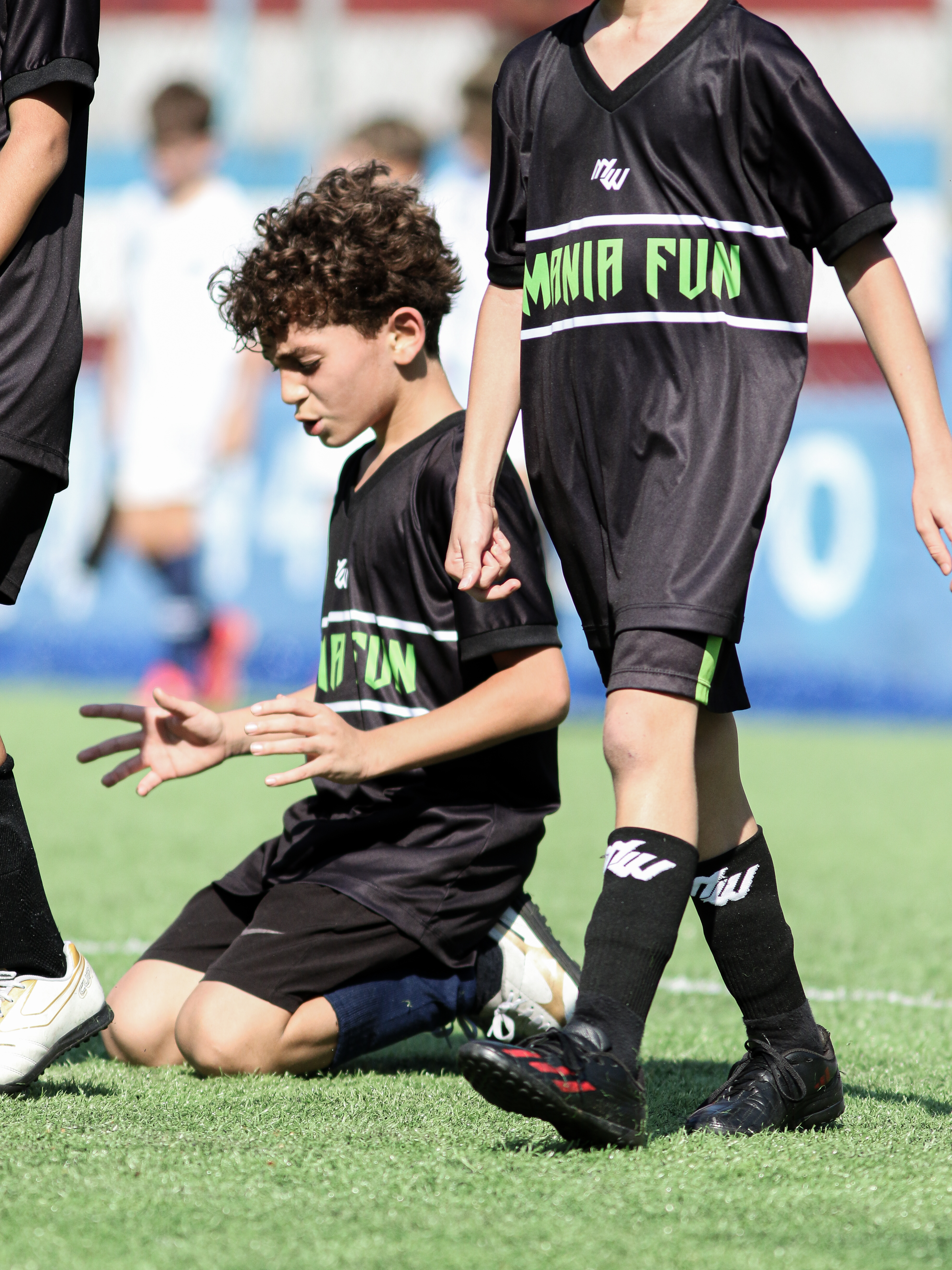 Treino da Mania Fun FC visto de forma ampla